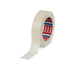 tesa Kreppband 4348 – 25 mm x 50 m – flachgekreppt – 140 µm