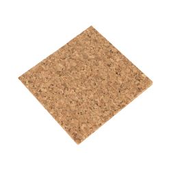 Stapelscheiben Kork – 17,5 x 16,2 mm – 3,8 mm – braun