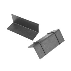 Kantenschutzecken 27 x 27 x 69 mm – ohne Dorn – schwarz