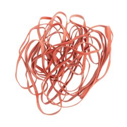 Gummiband Kautschuk – 5,0 x 1,2 mm – Ø 100 mm – rot