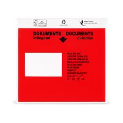 Dokumententasche LDPE – 230 x 160 mm – DIN C5 – mehrfarbig