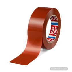 tesa PP-Strappingband 4287 50 mm x 66 m – orange – Hotmelt