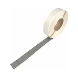 Gewebeklebepunkte PET eckig – 30 x 30 mm – grau – 310 µm