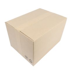 Faltkarton 390 x 290 x 250 mm – 1-wellig – braun