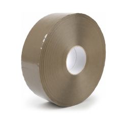 Packband PP – 75 mm x 990 m – braun – Automatenrolle – 28 µm