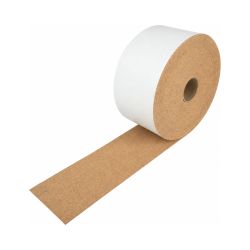 Stapelscheiben Kork – 40 x 40 mm – 3 mm – braun – schwach selbstklebend