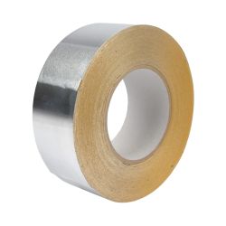 Aluminiumklebeband – 130 mm x 50 m – grau – 30 µm