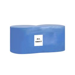 Wischtuchrolle 180 m x 22 cm – 3-lagig – blau