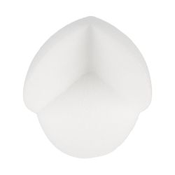 PE-Schaumprofil Eckenpolster rund 100 mm – weiß