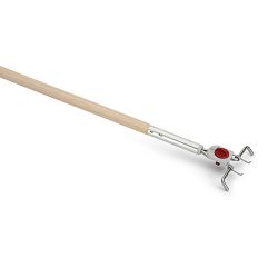 Noelle Besenstiel 140 cm – Holz – für Beco 4-Loch-System