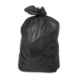 LDPE Müllsack 240 Liter – 650+400 mm x 1250 mm – Typ 80 – schwarz opak