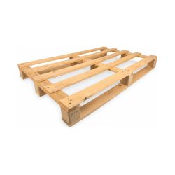 Einwegpalette – 120 x 80 cm – Holz – IPPC behandelt