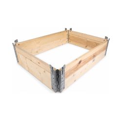 Aufsatzrahmen Holz – 80 x 60 cm – IPPC behandelt – Kanten gerundet