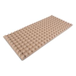 Noppenmatte aus Faserkarton 785 x 380 x 20 mm – braun