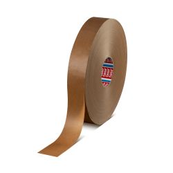 tesa Packband Papier 4313 – 50 mm x 500 m – chamois – Automatenrolle – 125 µm