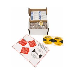 SpotSee Stoßindikator Shockwatch 2 – 25 g bei 50 ms – gelb