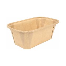 Backform eckig 100 x 55 x 40 mm – Papier – beige