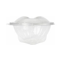 Salatschale rund PET 750 ml – mit Deckel