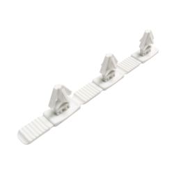 Steckplombe T-Seal 3 38 x 12 mm – PP – weiß – nummeriert