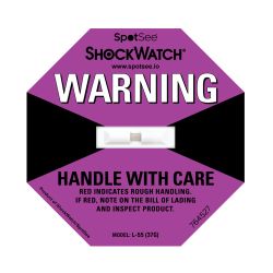 SpotSee Stoßindikator Shockwatch – 37 g bei 50 ms – lila