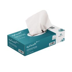 axisoft pro Kosmetiktücher – 20,5 cm x 21 cm – 2-lagig – HighClean