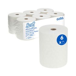 Kimberly Clark Handtuchpapier Rolle 304 m x 19,8 cm – 1-lagig – weiß