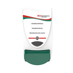 deb Stoko Desinfektionsmittelspender 130 x 115 x 233 mm – 1 l – grün weiß