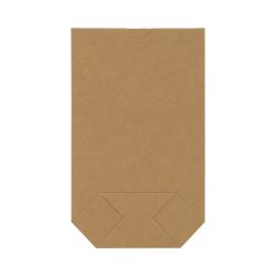 Kreuzbodenbeutel 17 x 26 + 7 cm – Natronpapier – 1-lagig