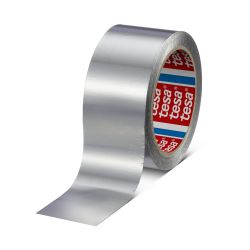 tesa Aluminiumklebeband 60630 – 50 mm x 50 m – silber – 30 µm