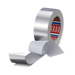 tesa Aluminiumklebeband 60632 – 50 mm x 50 m – silber – 30 µm