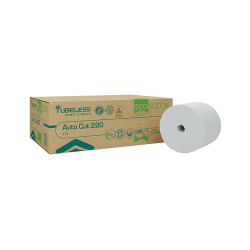 tubeless Handtuchpapier Rolle 221,5 m x 20 cm – 2-lagig – weiß