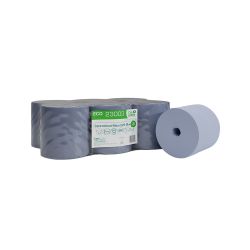 tubeless Handtuchpapier Rolle 228 m x 20 cm – 2-lagig – blau