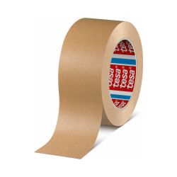 tesa Packband Papier 4713 – 75 mm x 50 m – chamois – 125 µm