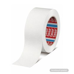 tesa Packband Papier 4713 – 50 mm x 50 m – weiß – 125 µm