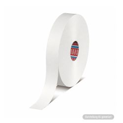 tesa Packband Papier 4713 – 50 mm x 500 m – weiß – Automatenrolle – 125 µm