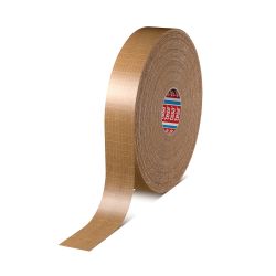 tesa Papierklebeband 60013 – 50 mm x 300 m – chamois – Automatenrolle – 210 µm