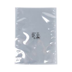 Abschirmbeutel ESD 127 x 203 mm – silber – mit Warndruck – 76 µm