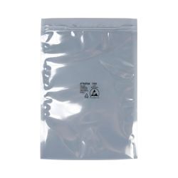 Abschirmbeutel ESD 152 x 254 mm – silber – mit Schnellverschluss – 76 µm