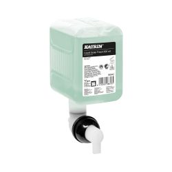 KATRIN Green Cremeseife – 0,50 l – Birkenholzduft – grün