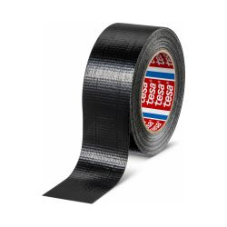 tesa Gewebeklebeband 4615 – 50 mm x 50 m – schwarz – 175 µm