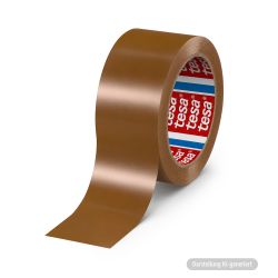 tesa Packband PET 60412 – 50 mm x 66 m – chamois – 56 µm
