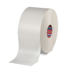 tesa Packband Papier 4313 – 150 mm x 500 m – weiß – Automatenrolle – 125 µm