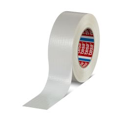 tesa Duct Tape 60462 – 50 mm x 50 m – weiß – 215 µm