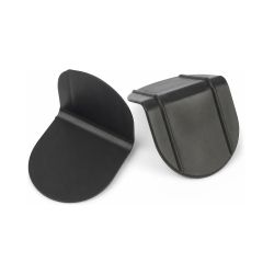 Kantenschutzecken 40 x 40 x 40 mm &ndash; ohne Dorn &ndash; schwarz