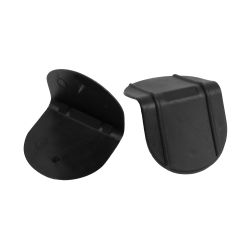 Kantenschutzecken 40 x 40 x 40 mm – mit Dorn – schwarz