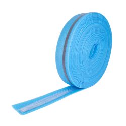 Schaumfolie Randstreifen 150 mm x 25 m – PE-Schaum – blau – 8 mm