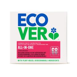 Ecover Spülmaschinentabs – ECOVER All-in-One – 68 Tabs